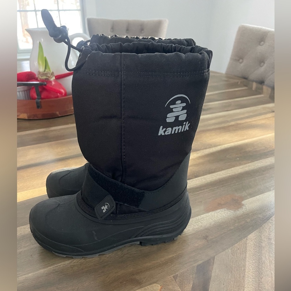 Kamik Black Kids Boots